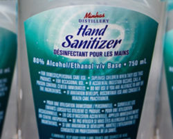 Minhas Breweries and Distilleries have begun fulltime production of hand sanitizer